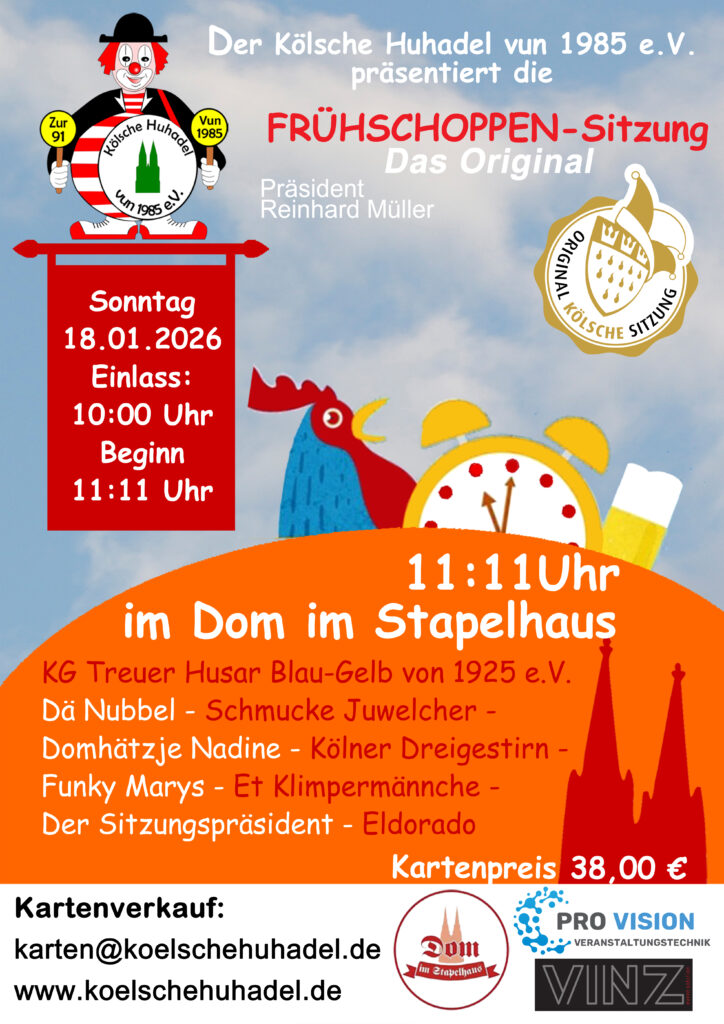 Frühschoppen Sitzung