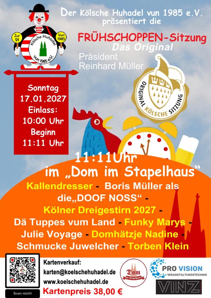 Frühschoppen Sitzung 2027