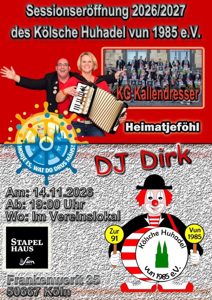 Sessionseröffnung 2027